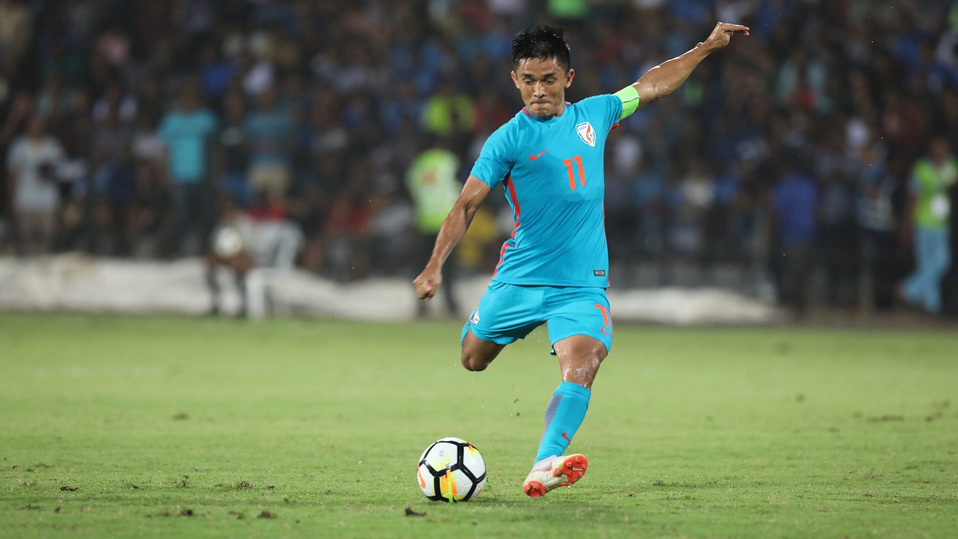 Sunil Chhetri has surpassed Argentinian legend Lionel Messi to become the second-highest active international goal scorer.