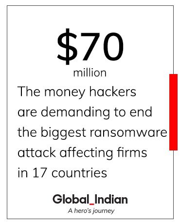 Hackers are demanding $70 million to end the biggest ransomware attack