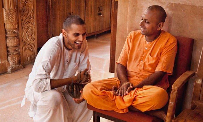 Jay Shetty during his monk days