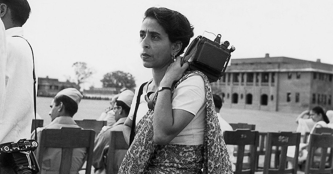 Homai Vyarawalla was India's first female photojournalist