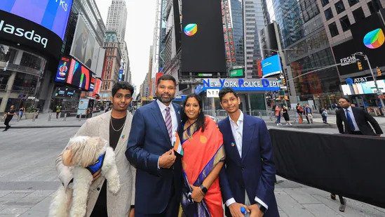 Indian entrepreneur Girish Mathrubootham