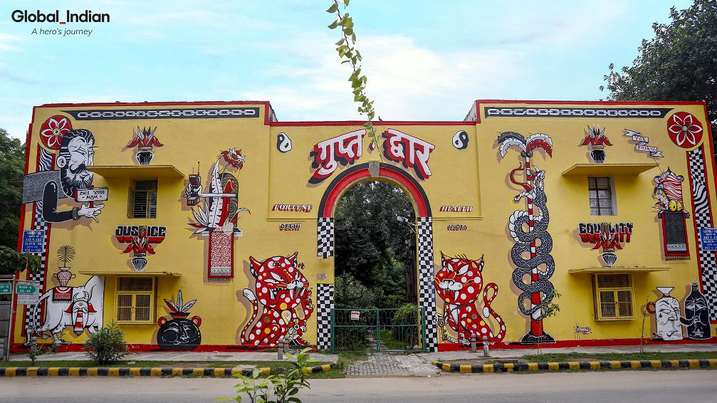 Indian Art | Lodhi Art District | Indian Street Art | Global Indian