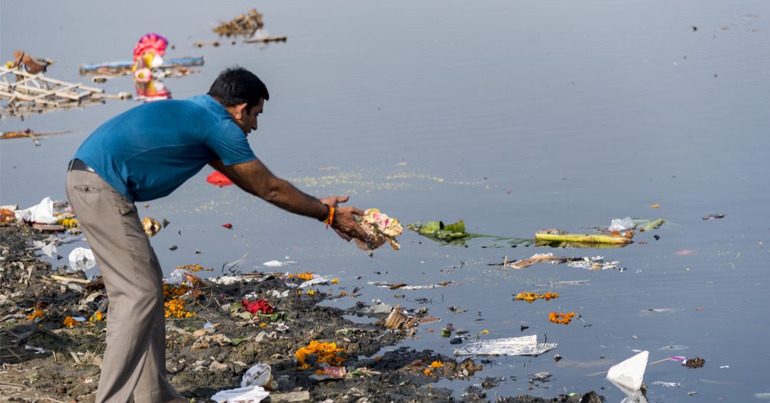 Polluted Ganges