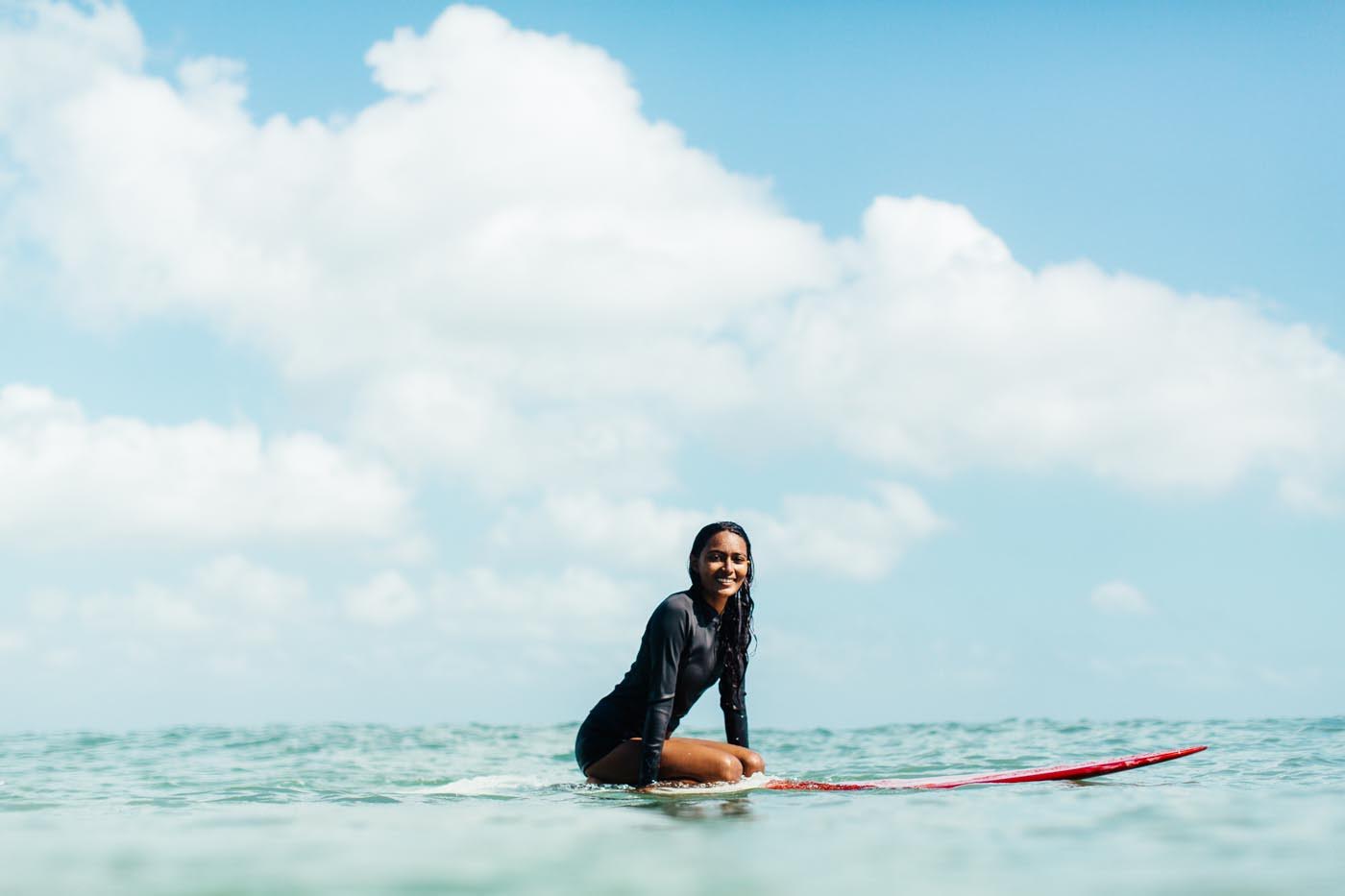 Surfing in India