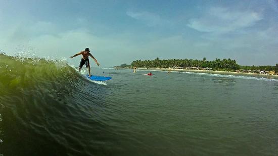 Surfing in India