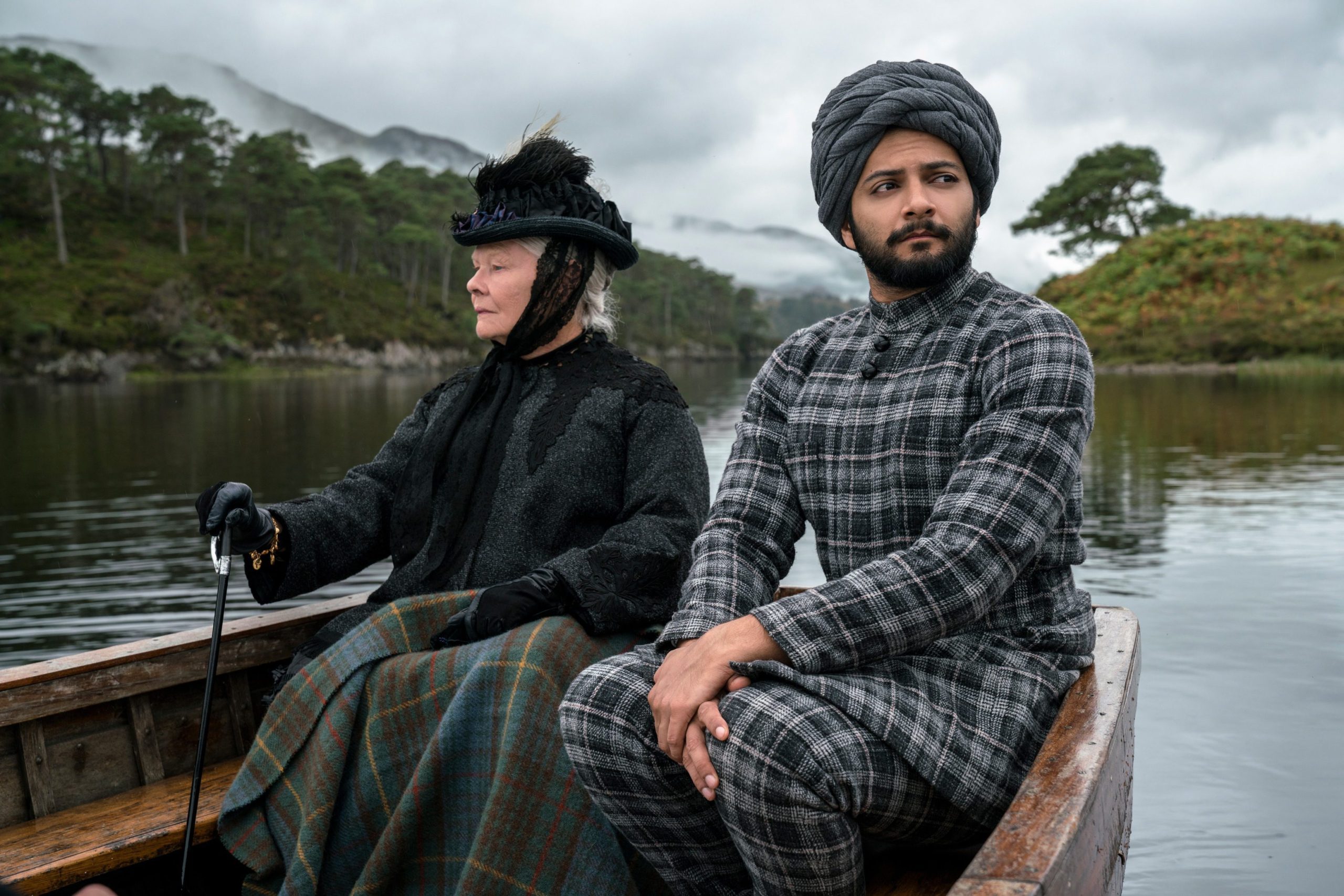 Judi Dench and Ali Fazal