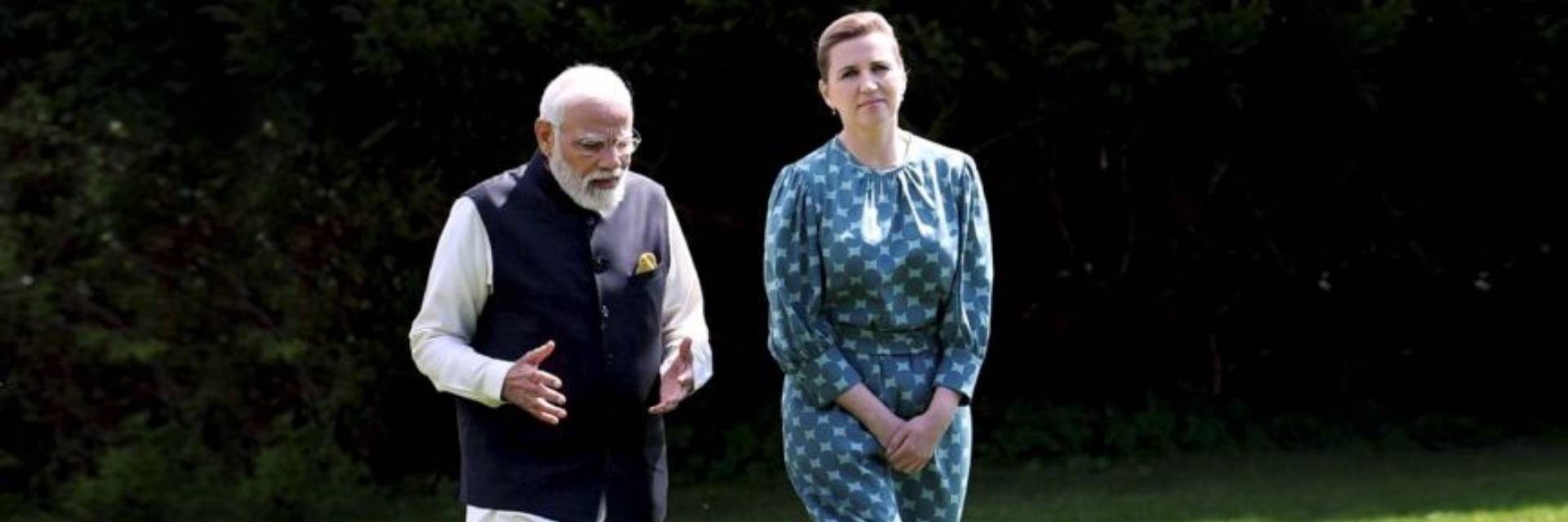 PM Modi and Danish PM global indian