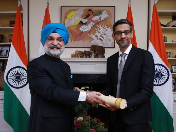 Sundar Pichai received Padma Bhushan award