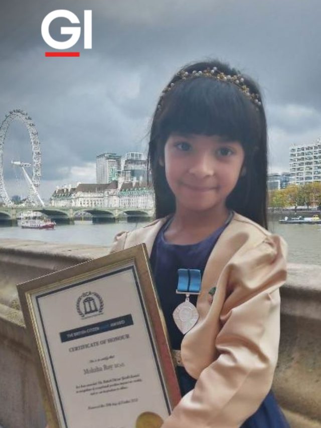 7-year-old environment champion Moksha Roy receives UK PM’s ‘Point of Light’ award