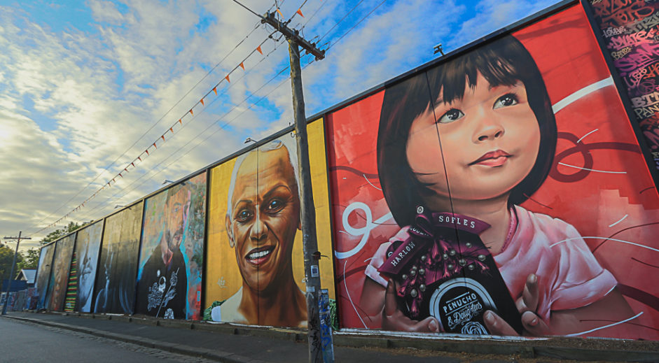 Fitzroy street in Melbourne 