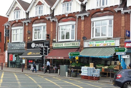 Soho Road in Birmingham