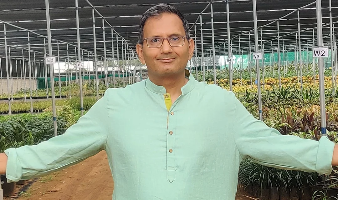 Prashant Sharma: Helping save a million litre of water every year through greywater recycling