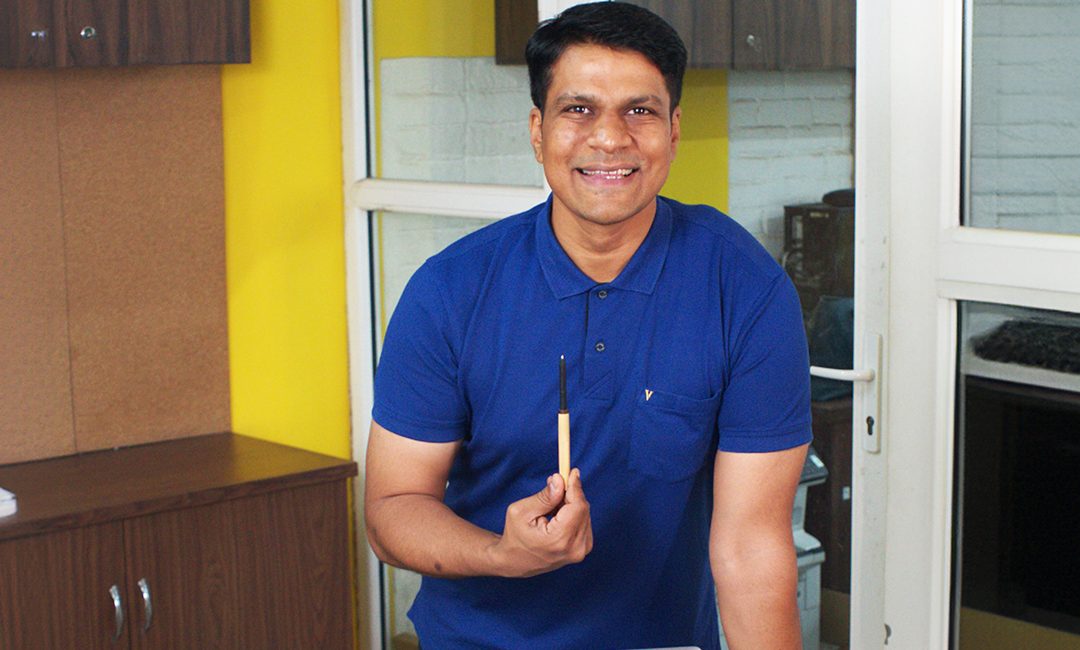 Saurabh Mehta: Meet the man behind world’s first 100 percent biodegradable pen