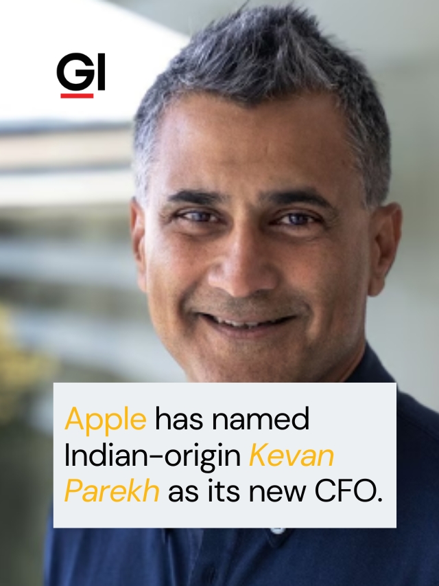 Apple named Indian-origin Kevan Parekh as new CFO.