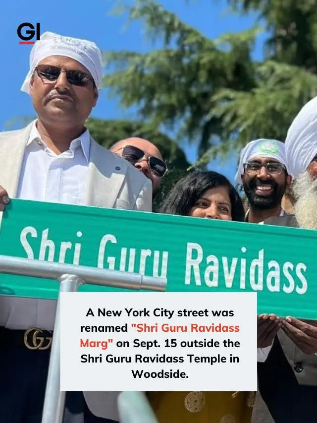 NYC Street renamed ‘Shri Guru Ravidass Marg’ in honor of Sikh reformer