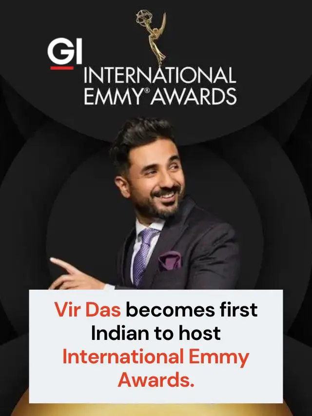 Vir Das becomes first Indian to host International Emmy Awards