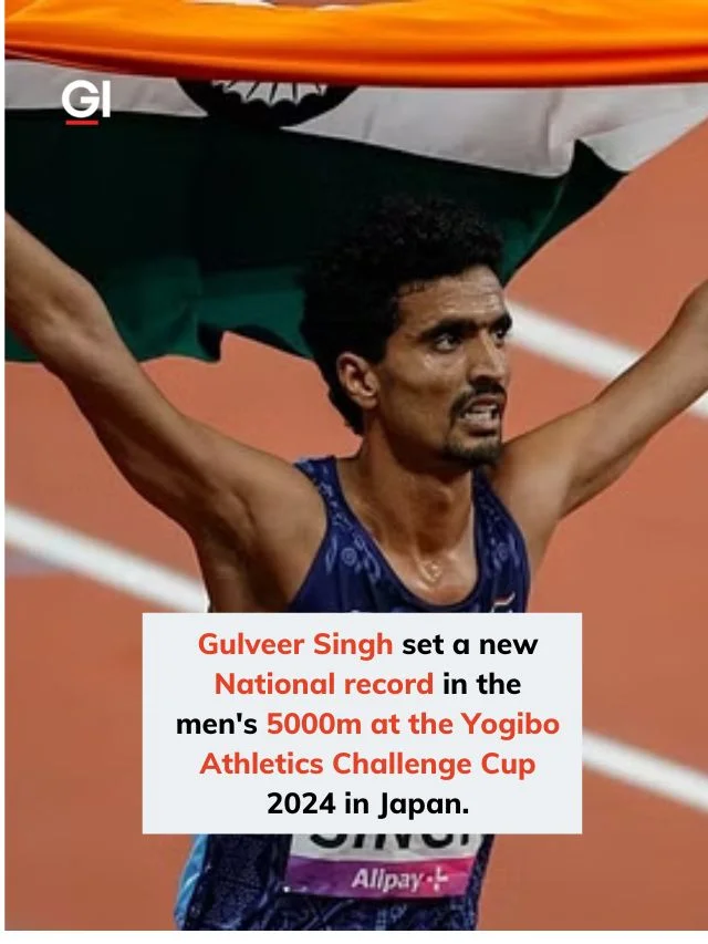 Gulveer Singh Wins 5000m Gold in Challenge Cup with New National Record