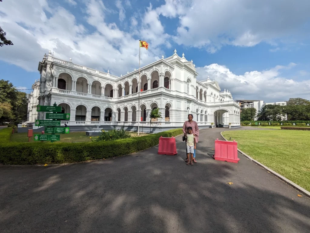 Florina Xavier at the Colombo National Museum