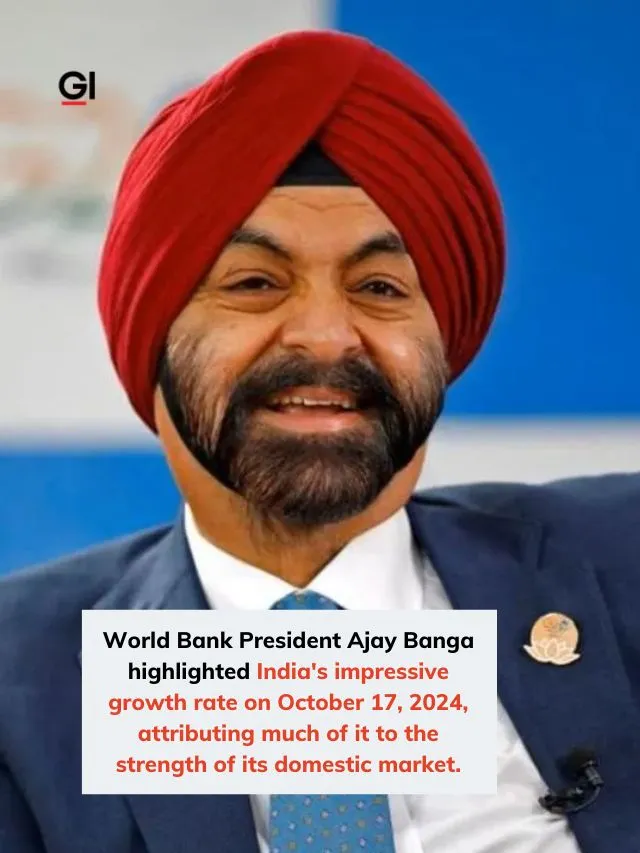 India’s growth rate among the shiniest parts of the world economy: Ajay Banga