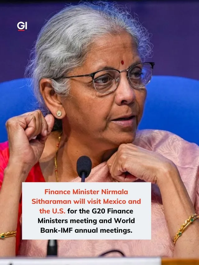 Nirmala Sitharaman’s Mexico, US Visit To Focus On G20, IMF, World Bank Meetings