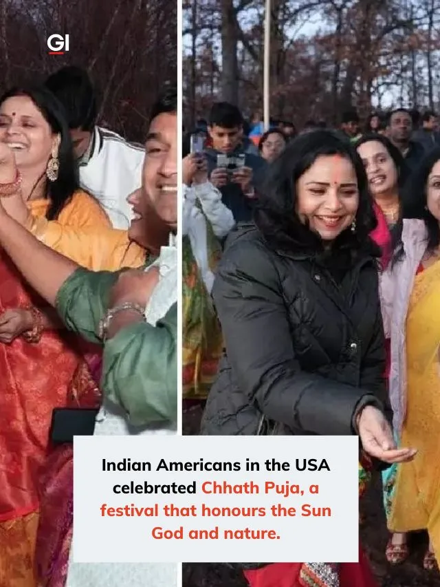 Indian Americans celebrate Chhath Puja in US