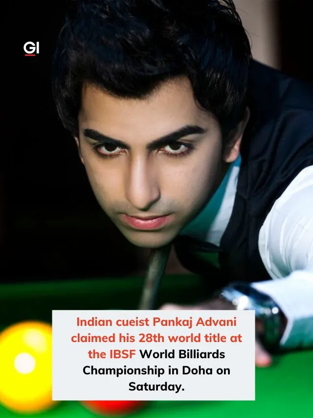 India’s Pankaj Advani scripts history, clinches record 28th World Billiards title