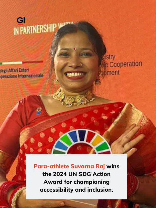 India para-athlete and activist Suvarna Raj wins UN SDG action award