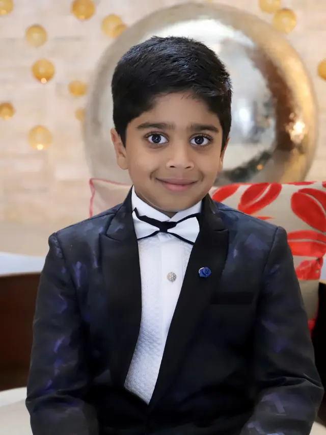 British Indian boy sets record as world’s youngest newspaper columnist.