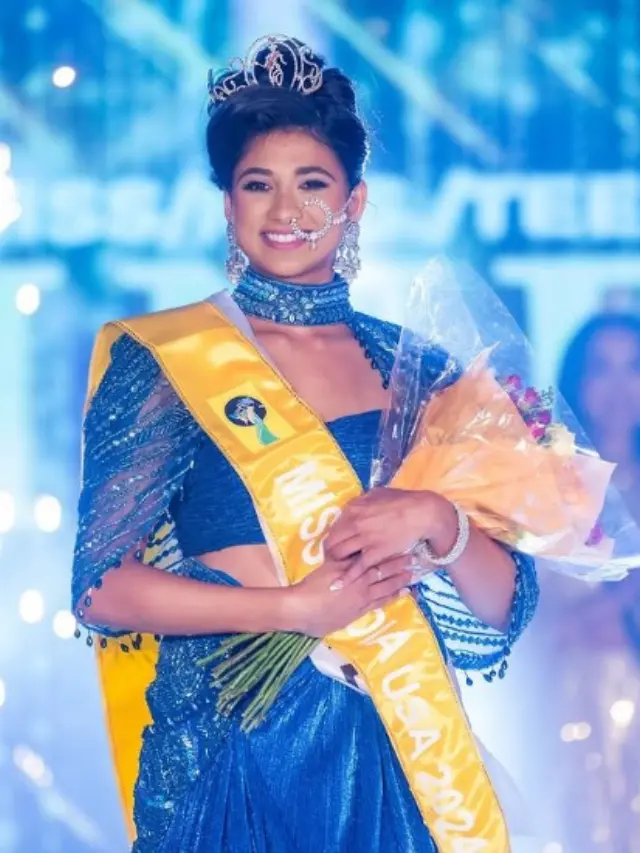 Chennai-born Indian American Caitlin Sandra crowned Miss India USA 2024