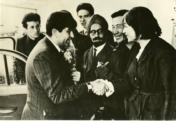 Raj Kapoor in Moscow 