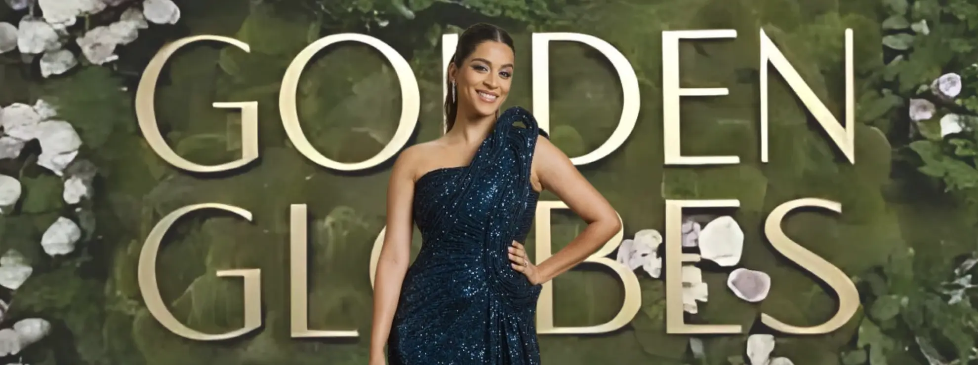 Lilly Singh Stuns on the Red Carpet at the 82nd Golden Globe Awards