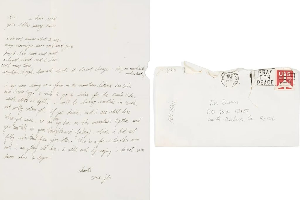 Steve Job's 1974 Letter