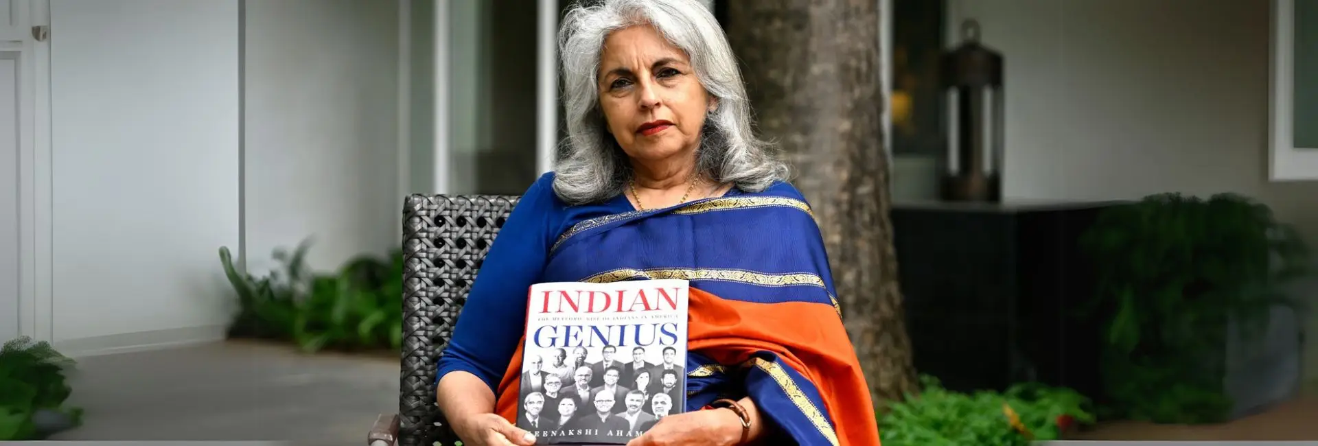 Meenakshi Ahamed, Author of Indian Genius