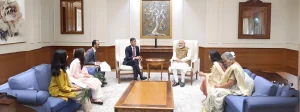 PM Modi meets former UK PM Rishi Sunak