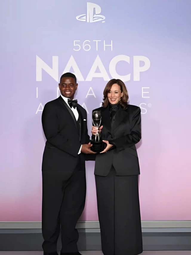 Kamala Harris wins Chairman’s Award at NAACP Image Awards