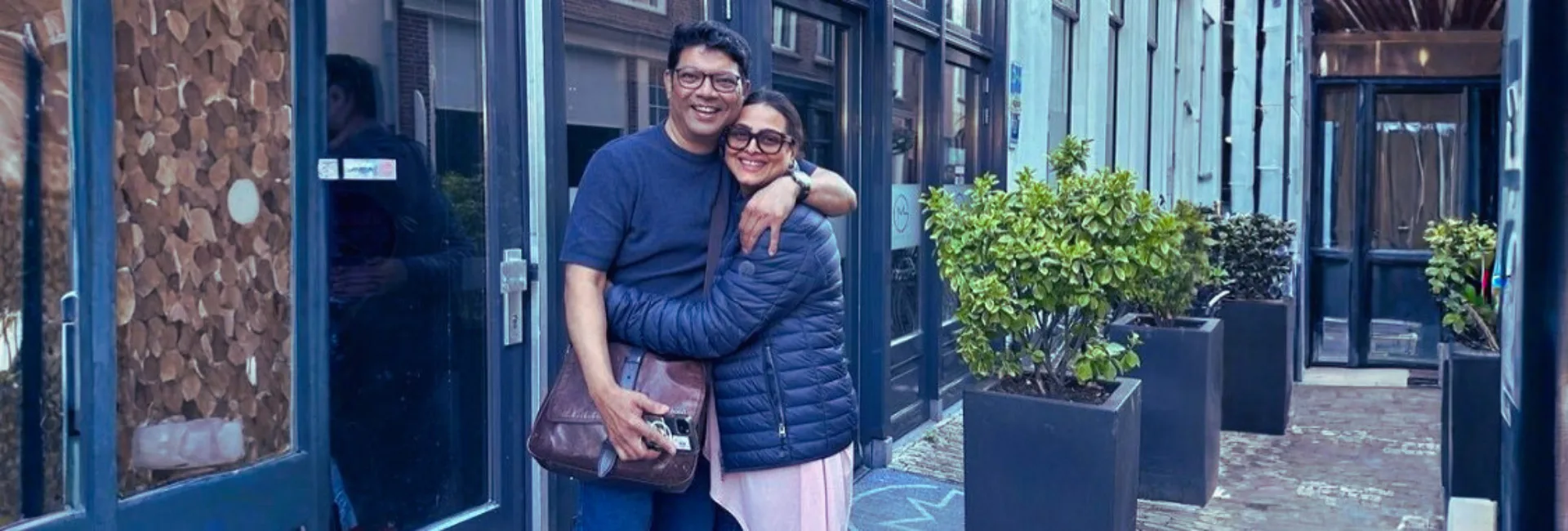 Aparesh Ranjit and Shilpa Shirodkar