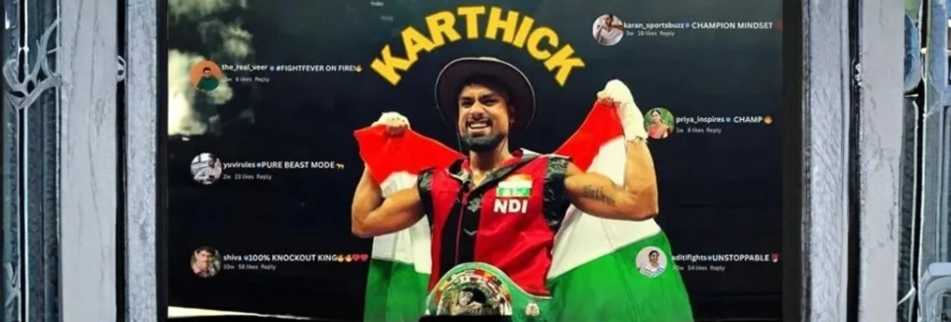 Sathish Karthik | WBC Asian Silver Title Winner