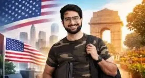 Indian engineer in USA_Card