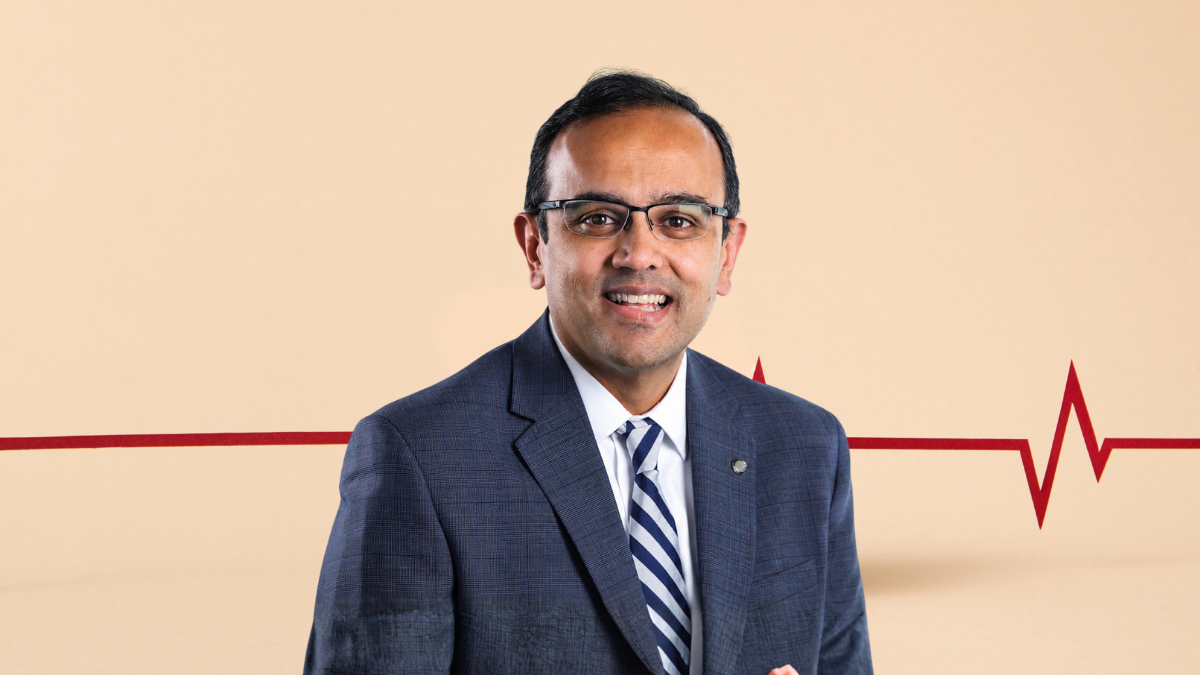 Manesh Patel Named First South Asian Volunteer President of American Heart Association