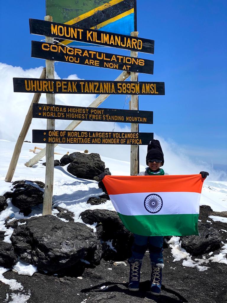 Indian Child Mountaineer | Virat Chandra Telukunta 