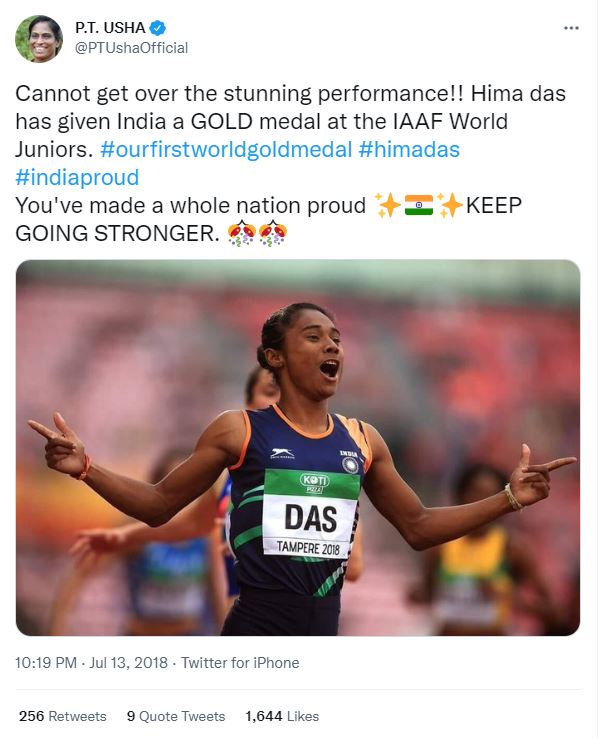 Indian Sports | Hima Das | Global Indian