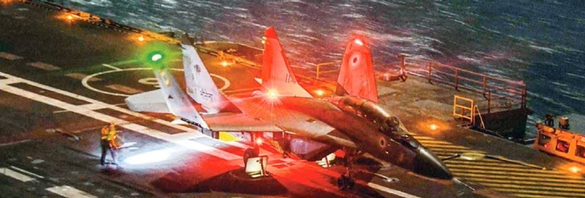 First-ever night landing of MiG-29K fighter jet on indigenous aircraft carrier, INS Vikrant