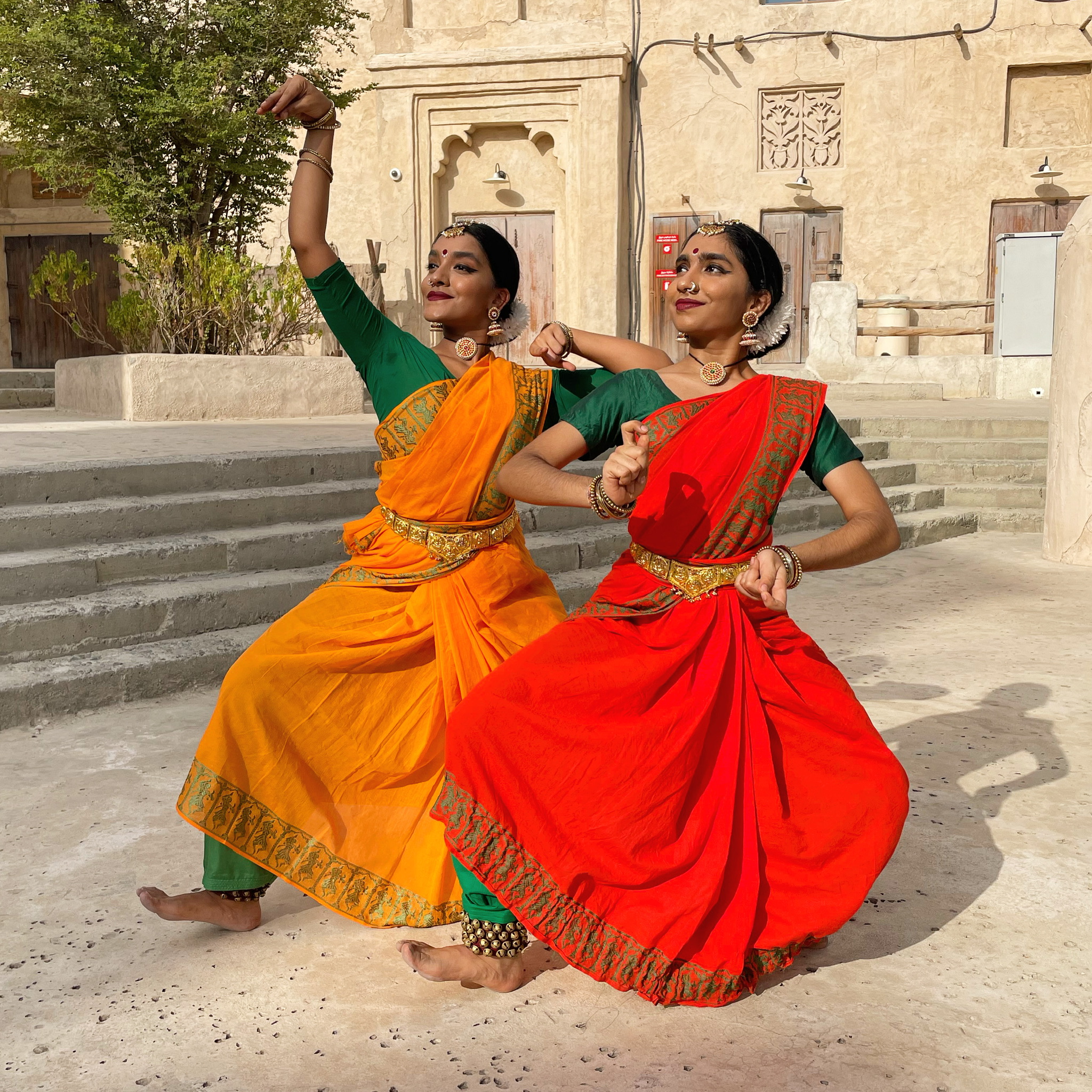 Dancers | Nidhi and Neha Ramanathan | Global Indian