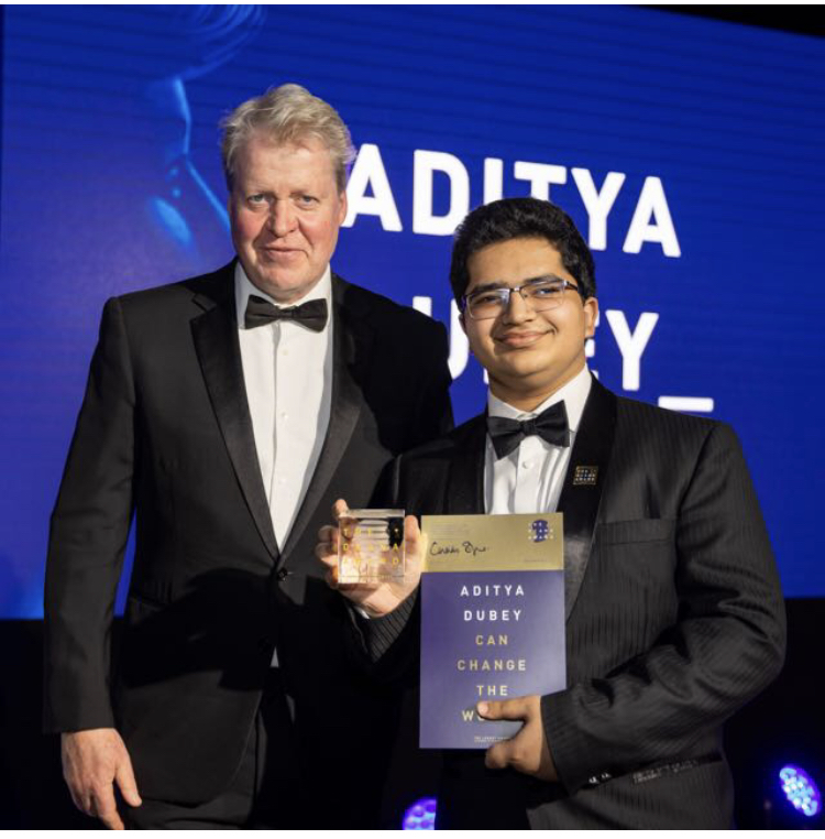 Teen Changemaker | Aditya Dubey | Diana Award Recipient