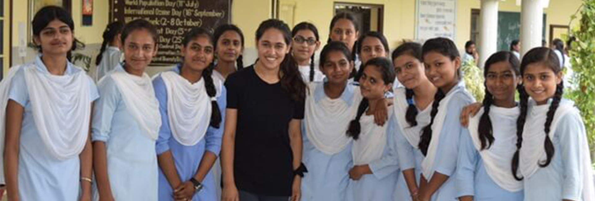 Fighting spirit: Pooja Nagpal trains rural girls in self-defence