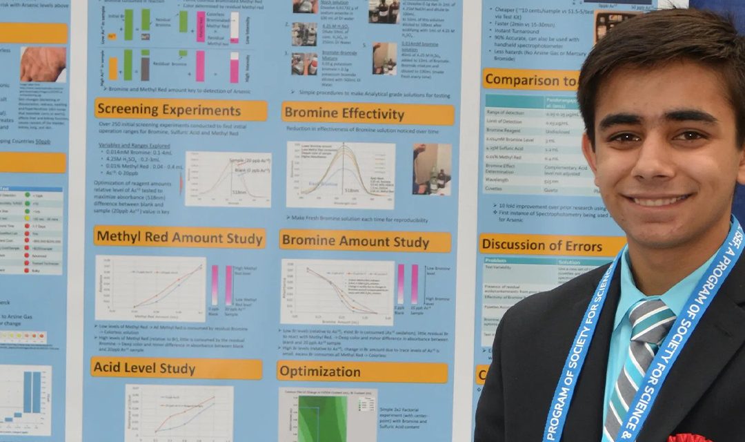 Ankush Dhawan: The Indian-American teen behind an innovative arsenic detection method