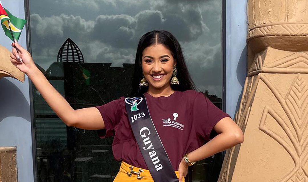 Guyanese labourer’s daughter Aruna Sukhdeo is Miss India Worldwide 2023