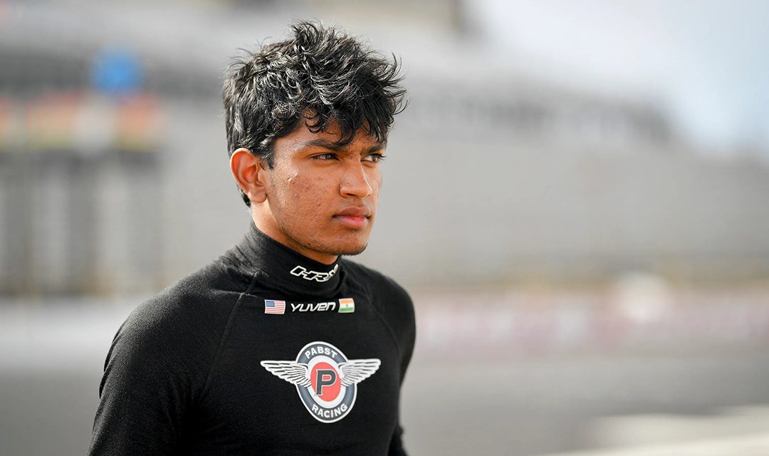 Zooming past podiums: Indian-American Yuven Sundaramoorthy is racing’s new rising star