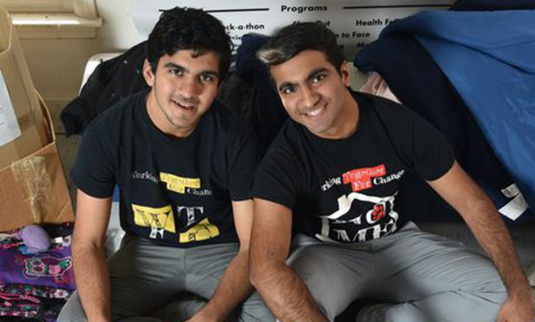 Teens Nitish and Aditya Sood are uplifting the homeless in Atlanta