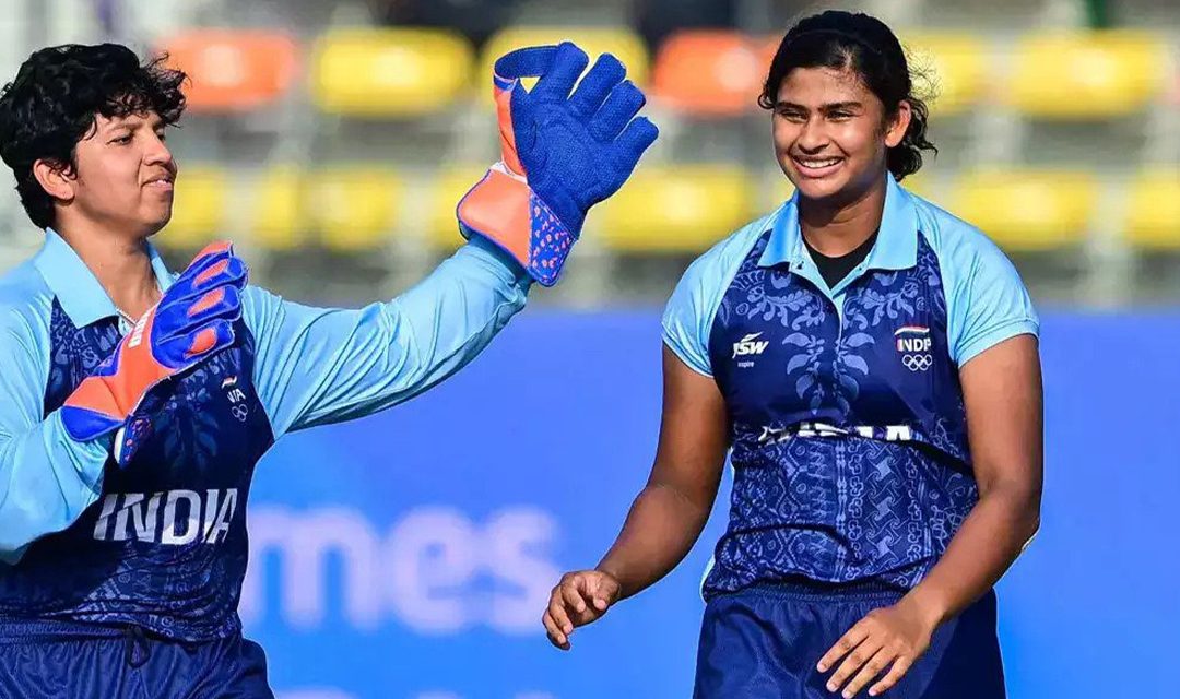 Titas Sadhu: Taking India to a historic win in Women’s cricket at Asian Games 2023